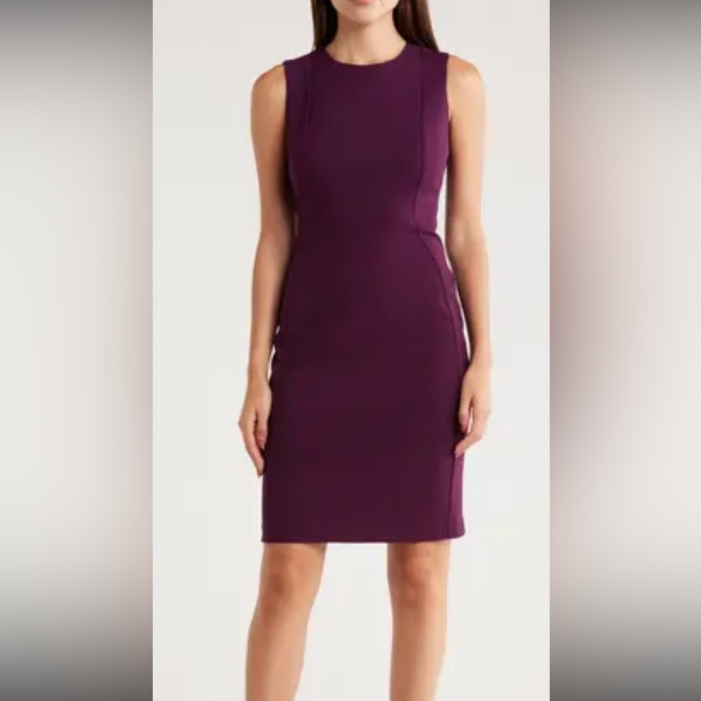 Simply Styled Rich Purple Mini Dress size Large